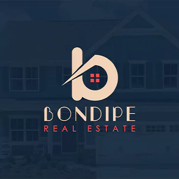 a logo for a real estate company